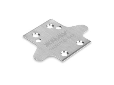 Protection de châssis avant acier XB8 - XRAY 