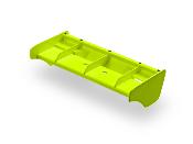 Aileron avec réglette - Jaune - XRAY 