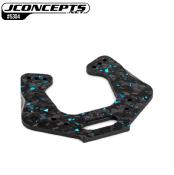 Tour d'amortisseur Avant en Carbone Forgé courte bleu pour RC10 1989 JCONCEPTS