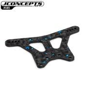 Tour arriere carbone FORGE Bleu pour RC10 1989 Stealth J-CONCEPT