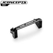 Support de servo de direction Noir pour RC10 1989 Stealth J-CONCEPT