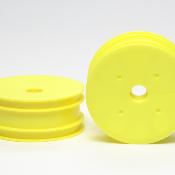 Jantes Avt. flasqué jaune Neo Fighter pour roulements (2)