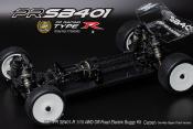 Buggy 1/10 SB401-R 2026 4wd Carpet (one way slipper) (voiture seule) PR-RACING