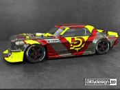 Carrosserie non-peinte 1/7e DESTROYER pour ARRMA Infraction/Limitless 1.5mm BITTYDESIGN
