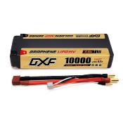 Lipo Batterie 2S 7.6V 10000mAh 150C Gold-NGP 5mm avec cordon DEAN DXF-POWER