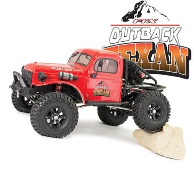 OUTBACK Texan 4X4 RTR 1:10e Trail Crawler - Rouge FTX