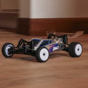 1/24 Micro-B 2S 2WD RTR Race Buggy (Battery & Charger Included), Silver LOSI