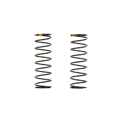 Ressorts amortisseurs arrières oranges (2) 13mm 2.5 Lb/In, L61, 9.0t, 1.2d TEAM-ASSOCIATED
