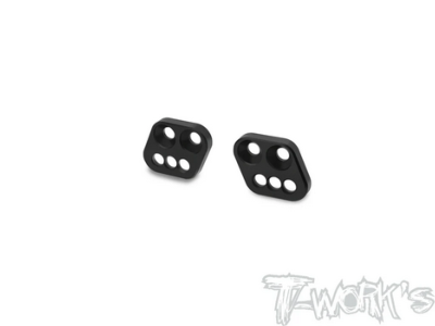 Plaques de fixations inférieurs d'amortisseurs alu pour Associated B7/B7.1 T-WORK'S