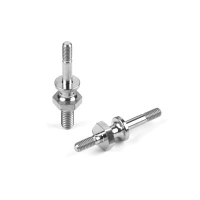 Fixation d'amortisseurs supérieur M4 Titane (2) - XRAY