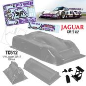 Carrosserie 1/10e Jaguar XJR12 "SILK-CUP" (190mm) (non peinte) TEAM-C