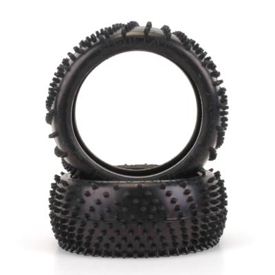 Pneus "SPIRAL" 1/8e silver seul (2) SCHUMACHER RACING