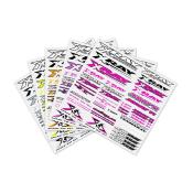 Autocollants carrosserie XRAY 5 couleurs - XRAY